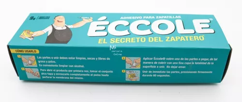 ÉCCOLE® pega zapatillas, cuero, telas y ciertos plásticos