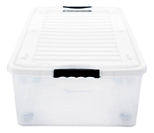 Caja Organizadora Multiusos Con Ruedas Bajo Cama 48 Lts