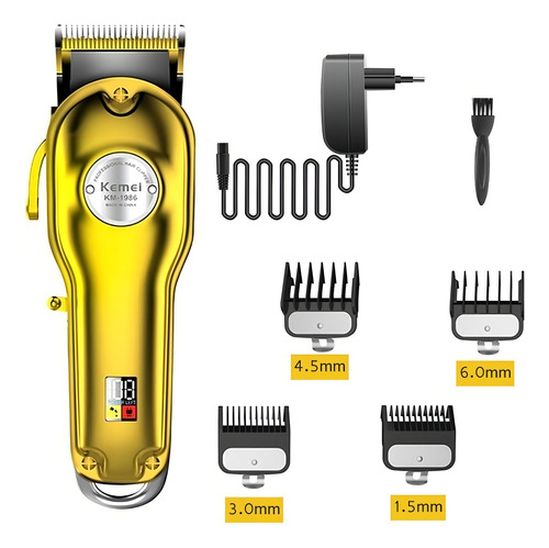 Kit Profissionais Kemei Cortar Acabamento Perfeito Ótimo