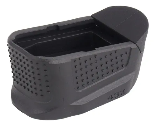 Base Cargador Extensor Grip +2  Glock 43x  Polimero Pistola