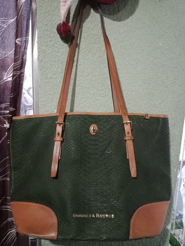 Bolsa Dooney Bourke De Piel Usada 