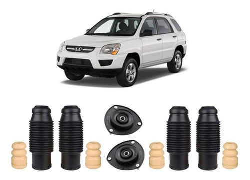 Kit 4 Suspensão Sportage 2008 2009 2010