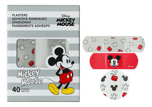 Miniso Banditas Adhesivas Disney Mickey Mouse 40 Piezas