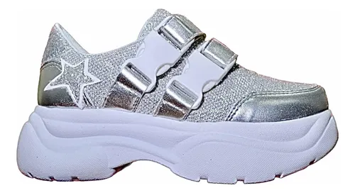 Zapatillas para online niñas con brillo