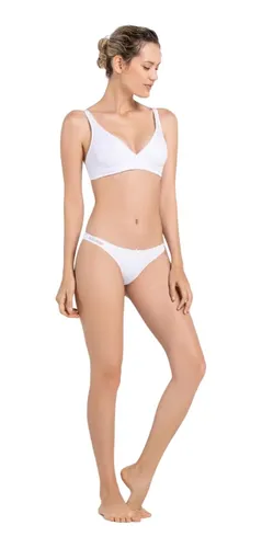 comprar Bombacha Colaless Licra Y Encaje Piu Bella Promesse 76479