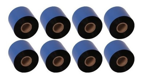 8 Ribbon Cera 64mm X 300m P/ Zebra, Datamax, Toshiba, Tsc