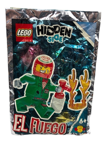 Lego Hidden Side El Fuego Minifigura Original 