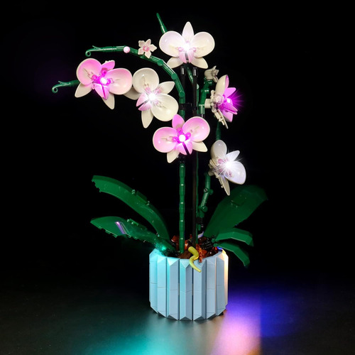 Compatible Con Íconos De Lego Flores De Orquídeas 10311, Kit