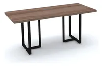 Comprar Mesa De Reunião Retangular Powerbox Pandin Pe40tub - Walnut Walnut