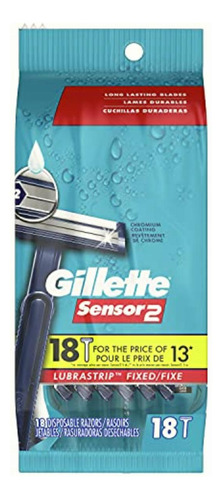 Gillette Sensor2 Máquinas De Afeitar Desechables 18 Pz