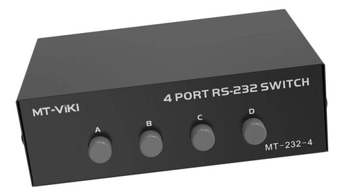 Impresora Db9 Pin Serial Rs232 Interruptor 4 Puerta