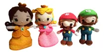 Comprar Amigurumi Mario Bros, Peach, Daisy Y Luigi