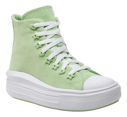 Botas Converse Chuck Taylor All Star Move Mujer-verde