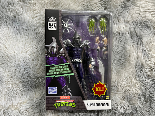 Super Shredder Xl Glow Tortugas Ninja Tmnt Bst Axn Exclusiva (Usado)
