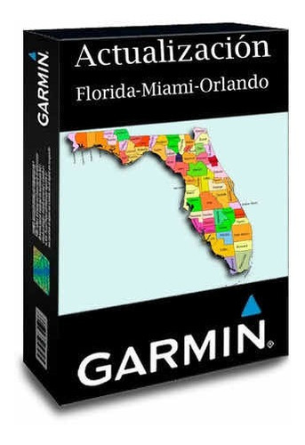Mapa Garmin Florida (usa) 2022