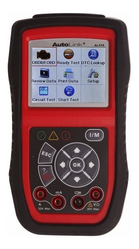 Autel Autolink Al539 Scanner Automotriz Multimarcas Tester