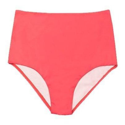 Bikini Calzón Pin Up Reductor Color Naranja