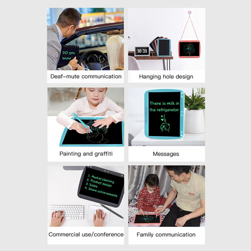 Tableta Lcd Recargable Para Escribir Y Dibujar A Mano