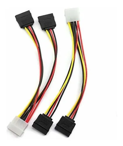 Sdtc Tech 4 Pines Macho Ide Molex De 15 Pines Hembra De Dobl