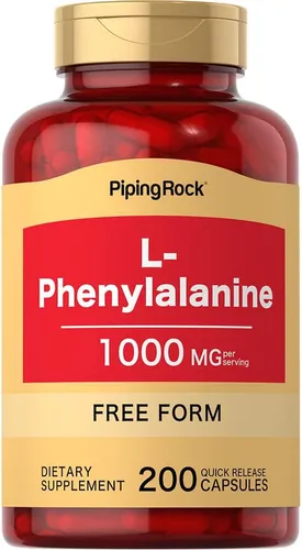 Piping Rock L Fenilalanina 1000mg Anti Depresión 200capsulas