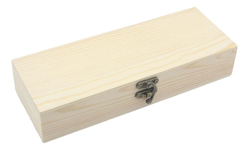 Caja De Madera Sin Terminar Caja De Madera Lisa Con Tapa S