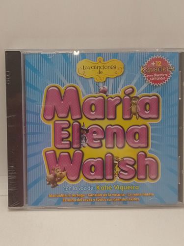 Katie Viqueira Canciones De María Elena Walsh Cd Nuevo 