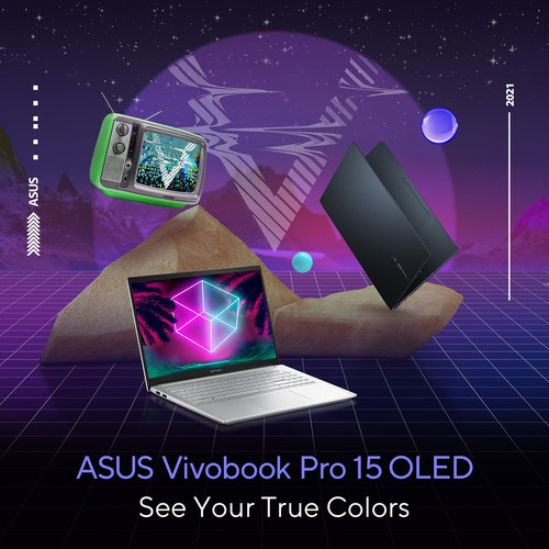 Notebook Asus Vivobook Pro 15.6' Oled Full Hd Ryzen 5 8/512g