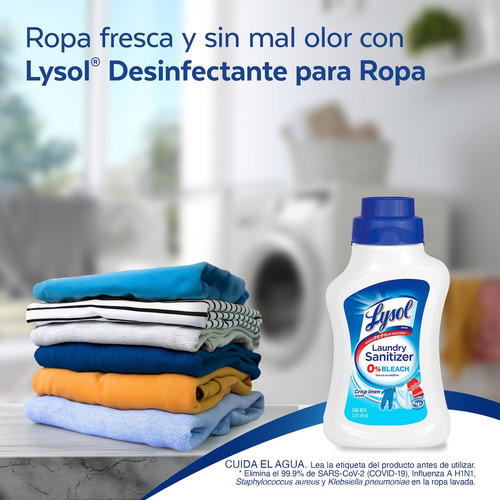 Lysol Desinfectante De Ropa Sanitizante 1.2 lts