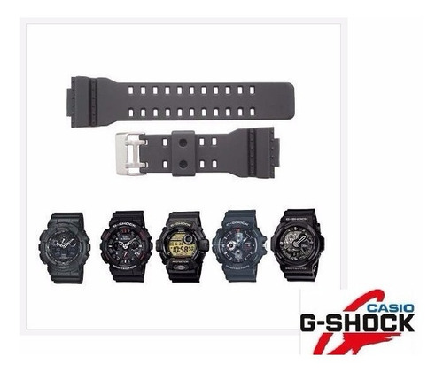 Pulseira Para Casio G-shock Ga-100 Ga-110gb Ga-120 Ga-300