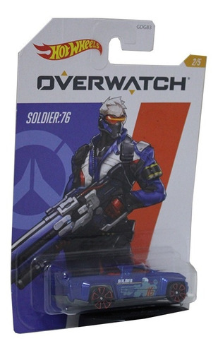 Imagem 3 de 4 de Carrinho Hot Wheels Overwatch Raridade Colecionador Mattel