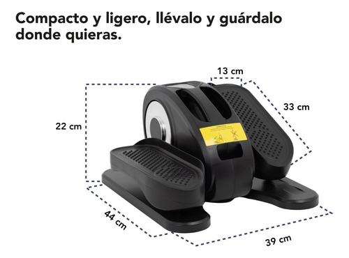 Mini Máquina Elíptica Eléctrica De Ejercicio Pantalla