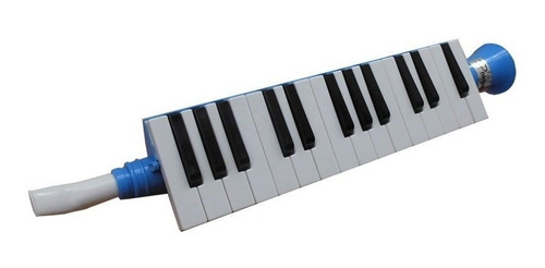 Imagen 4 de 10 de Melodica 27 Notas A Piano Color Azul