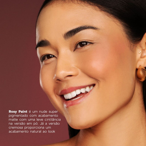 Duo Blush Océane Edition Cremoso E Pó Nude Rosy Paint