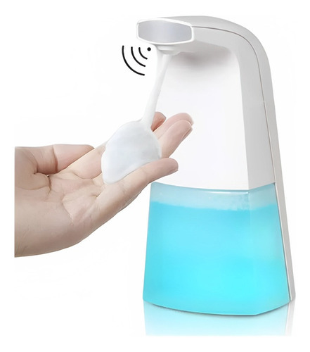 Dispensador De Jabón Líquido Sensor Automático Infrarrojo Color Blanco