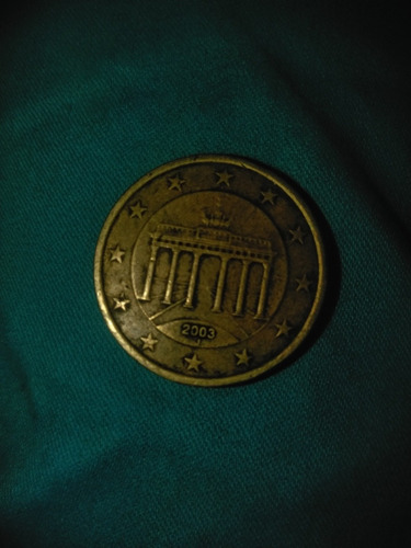 Imagen 2 de 2 de Monera 50 Euro Cent 2003