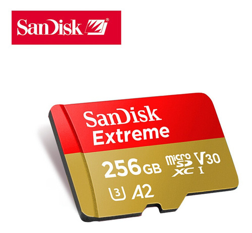 Memoria Microsdxc Sandisk Extreme 4k 256gb - Clase10 V30