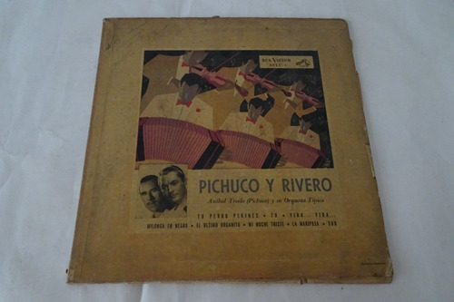 Anibal Troilo - Pichuco Y Rivero - Vinilo 10  Tango (d)