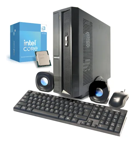 Computadora Pc Solarmax Intel Core I3 14va 8gb 960 Ssd Wifi