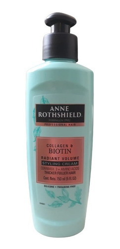 Anne Rothshield Crema Para Peinar Colageno Y Biotina 150 Ml