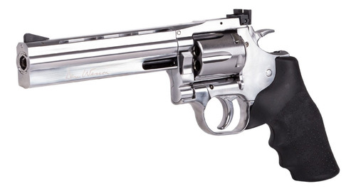 Revolver Dan Wesson 715 6´´ Silver Co2 De Postas Cal. .177