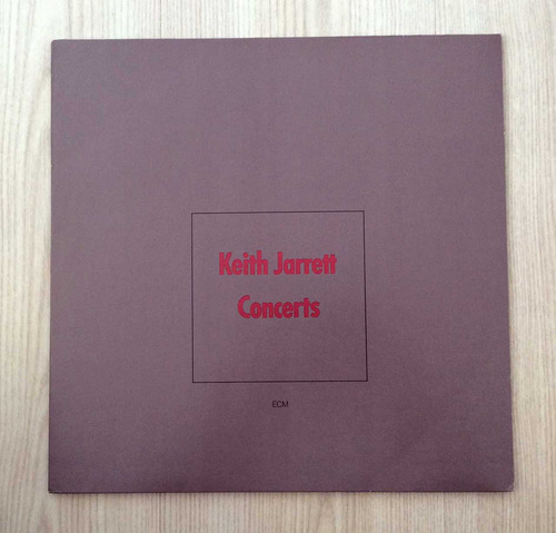 Vinilo Keith Jarrett - Concerts (ed. Alemania, 1982)