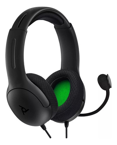 Audífonos Gamer Alámbricos Con Micrófono Pdp Para Xbox One Negro