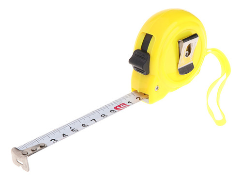 Cinta Métrica (3m) Con Acero Inoxidable Y Plástico Para