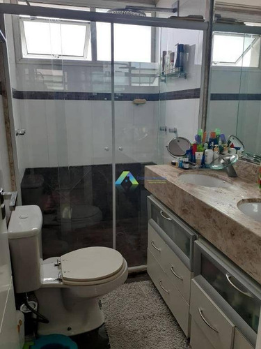 Imagem 16 de 22 de Cobertura 172 Metros, 3 Dormitórios Sendo 1 Suíte, 3 Vagas, Com Espaço Gourmet Completo, Com Jacuzi, Lazer Completo No Centro De São Bernardo! - Co0040