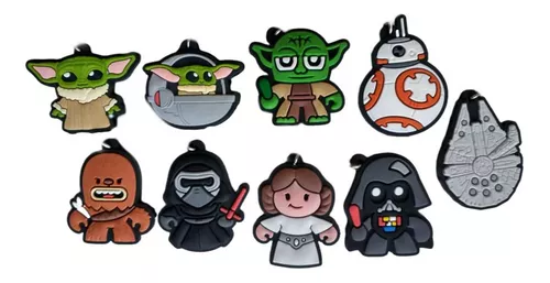 CHAVEIRO EMBORRACHADO -- PERSONAGENS STARWARS - BABY YODA - DARTH VADER