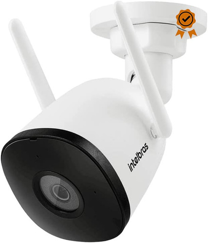 Câmera De Segurança Externa Izy Smart Izc 1005 Intelbras Branco