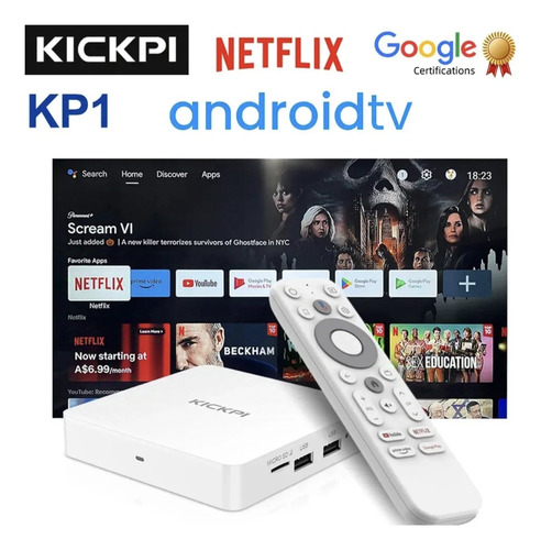 Tv Box Kp1 Certificado X Google Bluetooth 2gb/32gb
