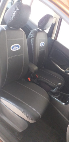 Fundas De Eco Cuero Ford Ranger Con Logo Bordado 