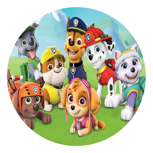 Stickers Etiquetas Souvenir Candy Bar Paw Patrol  144un.