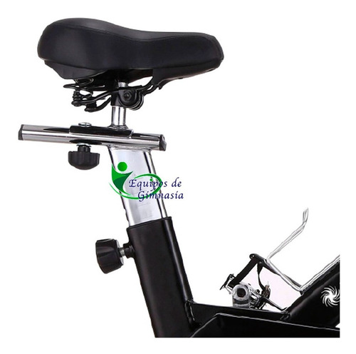 Imagen 7 de 7 de Bicicleta Spinning Evo Go R1 Evolution Volante 18kg Banda Ab